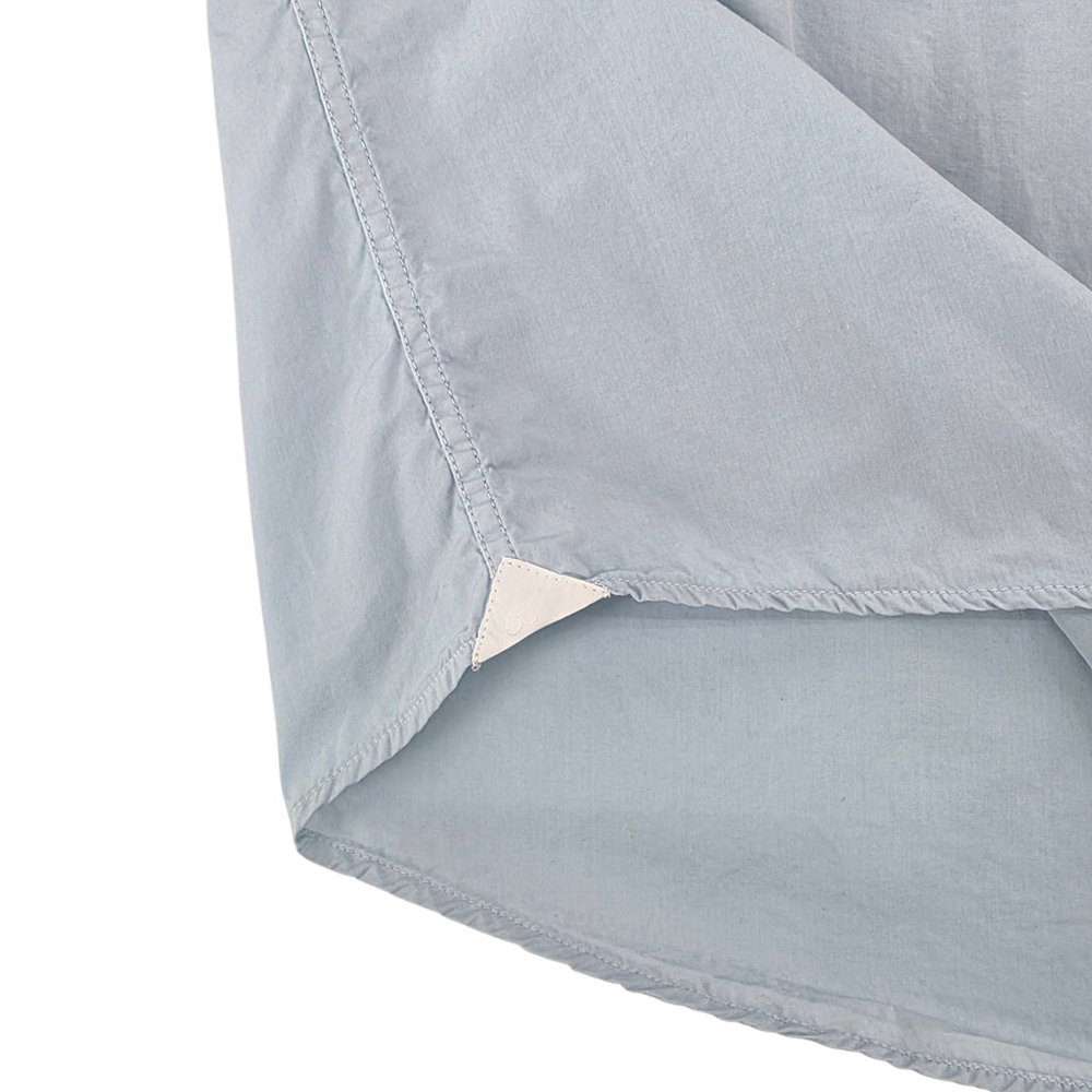 Lacoste Modern Fit Button Down Shirt Mens 46 Blue Cotton Long Sleeve... - Picture 9 of 16